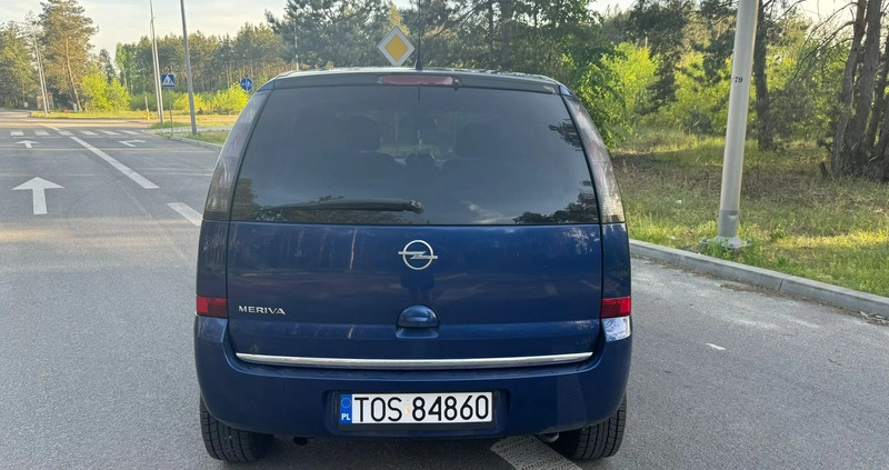 Opel Meriva cena 6900 przebieg: 150490, rok produkcji 2007 z Pogorzela małe 529